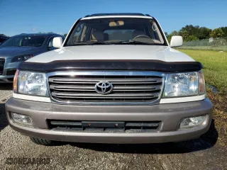 2003 Toyota Land Cruiser with VIN JTEHT05J932033529, listed as a Copart auction lot 73855214 with 0 mi miles and Salvage Title. Bid and sale history available at carsss.com. Image 5.