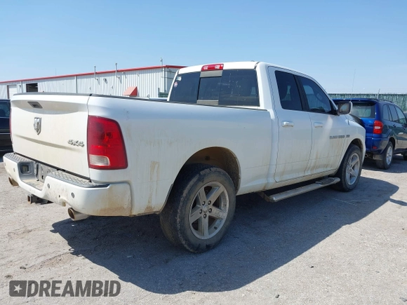 2012 Ram 1500 Sport с VIN 1C6RD7HT2CS123222, выставлен на аукционе IAAI как лот 42032377 с пробегом 161 728 миль миль и . История ставок и продаж доступна на DreamBid. Изображение 4.