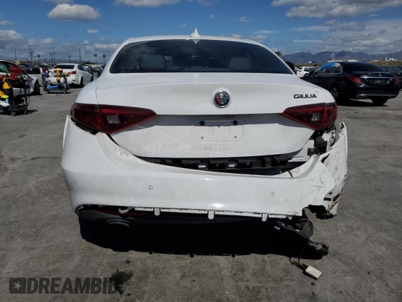 2020 Alfa Romeo Giulia with VIN ZARFAMAN6L7626100, listed as a Copart auction lot 51003135 with 41,991 mi miles and Salvage title. Bid and sale history available at DreamBid. Image 6.