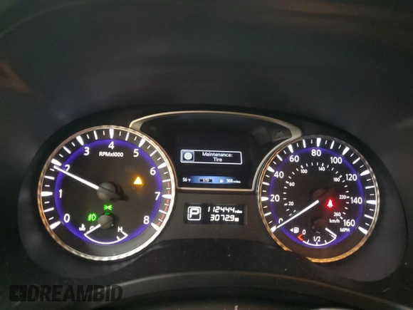2019 Infiniti QX60 Pure z VIN 5N1DL0MM3KC566592, wystawiony jako Copart lot #54432785 z przebiegiem 112 444 mil mil oraz Szkoda całkowita • Salvage title. Historia ofert i sprzedaży dostępna na DreamBid. Obrazek 9.
