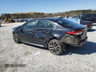 2021 Toyota Corolla SE with VIN JTDS4MCE9MJ074027, listed as a Copart auction lot 47763475 with 59,291 mi miles and Salvage Title. Bid and sale history available at carsss.com. Image 2.