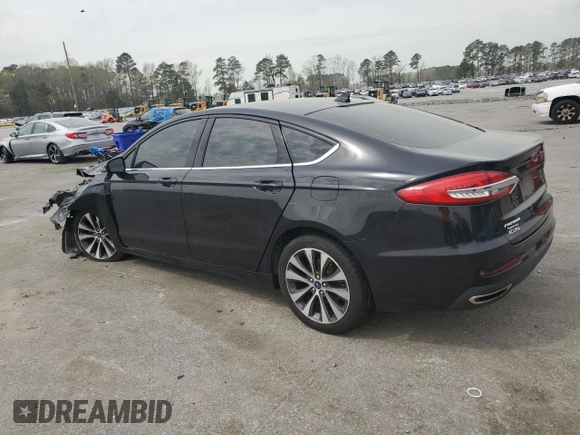 2020 Ford Fusion SE with VIN 3FA6P0T94LR190475, listed as a Copart auction lot 49952925 with 98,688 mi miles and Salvage title. Bid and sale history available at DreamBid. Image 2.