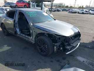2024 Infiniti Q50 Luxe with VIN JN1EV7BP4RM601527, listed as a IAAI auction lot 41479566 with 1,588 mi miles and . Bid and sale history available at DreamBid. Image 6.