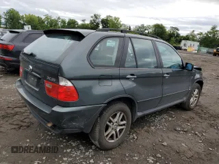 2006 BMW X5 3.0i with VIN 5UXFA13586LY43146, listed as a Copart auction lot 66535094 with 183,785 mi miles and Salvage Title. Bid and sale history available at carsss.com. Image 3.