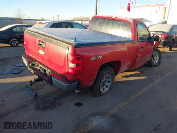 2008 Chevrolet Silverado 1500 Work Truck with VIN 1GCEK14C78Z246545, listed as a IAAI auction lot 41390898 with 150,913 mi miles. Bid and sale history available at carsss.com. Image 4.