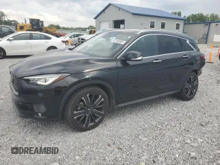 2022 Infiniti QX50 Luxe с VIN 3PCAJ5BB3NF118758, выставлен на аукционе Copart как лот 62180695 с пробегом 5 605 миль миль и Списание • Salvage title. История ставок и продаж доступна на DreamBid. Изображение 1.