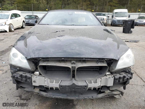 2014 BMW 6 Series 650i with VIN WBAYP9C53ED168965, listed as a Copart auction lot 79057634 with NaN miles and Salvage Title. Bid and sale history available at carsss.com. Image 5.