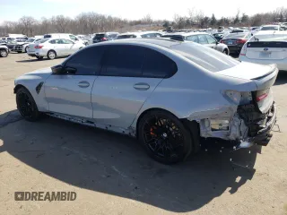 2022 BMW M3 Competition xDrive z VIN WBS43AY03NFL88650, wystawiony jako Copart lot #44151713 z przebiegiem 10 868 mil mil oraz . Historia ofert i sprzedaży dostępna na DreamBid. Obrazek 2.
