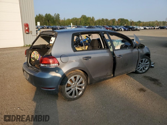 2013 Volkswagen Golf z VIN WVWDA7AJ9DW134006, wystawiony jako Copart lot #71238044 z przebiegiem Nie podano mil oraz Nie do naprawy • Non repairable. Historia ofert i sprzedaży dostępna na DreamBid. Obrazek 3.