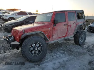 2012 Jeep Wrangler Unlimited Sport with VIN 1C4HJWDG7CL114297, listed as a Copart auction lot 42144525 with 165,482 mi miles and Salvage Title. Bid and sale history available at carsss.com. Image 1.
