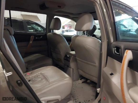 2008 Toyota Highlander Hybrid Limited with VIN JTEEW44A282016047, listed as a IAAI auction lot 41713409 with 1 mi miles. Bid and sale history available at carsss.com. Image 8.