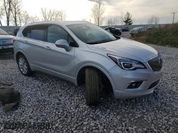 2016 Buick Envision Premium II with VIN LRBFXFSX6GD245437, listed as a Copart auction lot 83841554 with 65,190 mi miles and Clean Title. Bid and sale history available at carsss.com. Image 4.