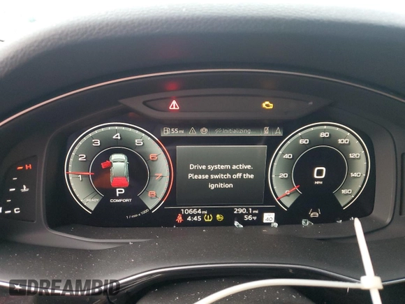 2024 Audi Q7 Premium Plus with VIN WA1LXBF79RD010132, listed as a Copart auction lot 46537955 with 10,664 mi miles and Salvage title. Bid and sale history available at DreamBid. Image 9.