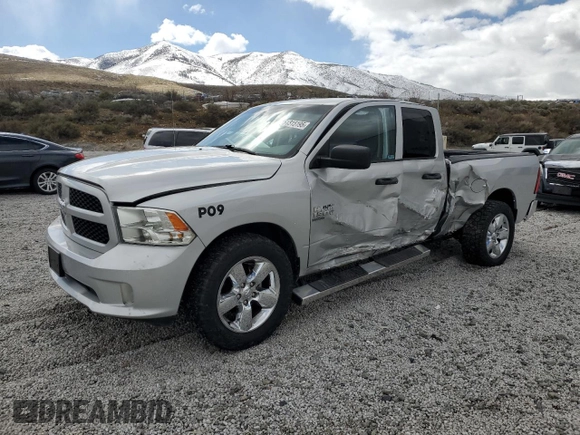2019 Ram 1500 Classic Express with VIN 1C6RR6FG3KS545824, listed as a Copart auction lot 51315195 with 61,140 mi miles and Salvage Title. Bid and sale history available at carsss.com. Image 1.