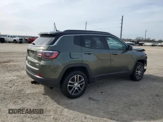 2018 Jeep Compass Altitude with VIN 3C4NJDBBXJT177703, listed as a Copart auction lot 88460305 with 107,983 mi miles and Salvage Title. Bid and sale history available at carsss.com. Image 3.
