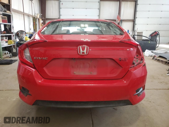 2017 Honda Civic EX with VIN 2HGFC2F85HH007271, listed as a Copart auction lot 52449905 with 139,706 mi miles and Salvage Title. Bid and sale history available at DreamBid. Image 6.