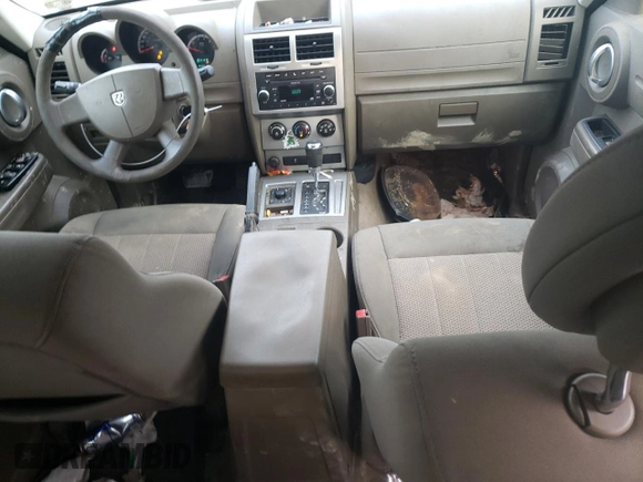 2010 Dodge Nitro SE with VIN 1D4PU2GK9AW127000, listed as a Copart auction lot 75661624 with 196,253 mi miles and Salvage Title. Bid and sale history available at DreamBid. Image 8.