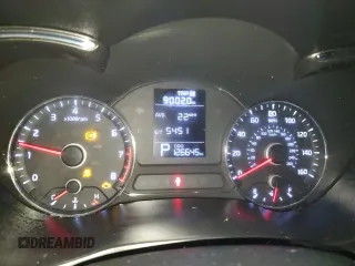 2016 Kia Forte LX with VIN KNAFX4A66G5504272, listed as a Copart auction lot 42122615 with 126,645 mi miles and Salvage Title. Bid and sale history available at carsss.com. Image 9.