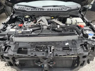 2024 Ford Super Duty F-250 SRW XL with VIN 1FT8W2BTXRED69906, listed as a Copart auction lot 55270455 with 7,381 mi miles and Salvage Title. Bid and sale history available at carsss.com. Image 11.