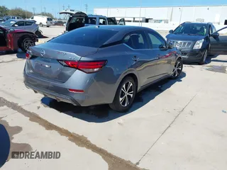 2020 Nissan Sentra SV with VIN 3N1AB8CV0LY311798, listed as a IAAI auction lot 41759594 with 53,487 mi miles and . Bid and sale history available at DreamBid. Image 4.