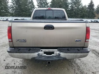 2002 Ford F-250 XL with VIN 1FTNW20S62ED38381, listed as a Copart auction lot 44265915 with 131,549 mi miles and Salvage Title. Bid and sale history available at DreamBid. Image 6.