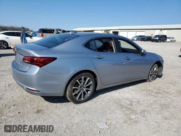 2016 Acura TLX V6 with VIN 19UUB2F30GA003687, listed as a Copart auction lot 50521615 with 64,199 mi miles and Salvage Title. Bid and sale history available at carsss.com. Image 3.