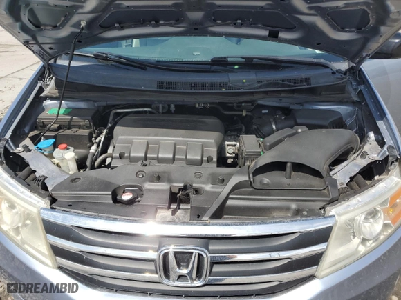 2012 Honda Odyssey EX-L with VIN 5FNRL5H6XCB041293, listed as a Copart auction lot 51707715 with 147,322 mi miles and Salvage Title. Bid and sale history available at carsss.com. Image 14.