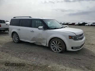 2013 Ford Flex Limited w/EcoBoost with VIN 2FMHK6DT6DBD29452, listed as a Copart auction lot 47863865 with 191,755 mi miles and Salvage Title. Bid and sale history available at carsss.com. Image 4.