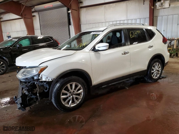 2018 Nissan Rogue S with VIN 5N1AT2MV1JC830141, listed as a Copart auction lot 76189664 with 62,299 mi miles and Clean Title. Bid and sale history available at carsss.com. Image 1.