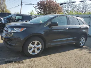 2017 Ford Edge SE with VIN 2FMPK4G97HBB72858, listed as a Copart auction lot 53764965 with 143,433 mi miles and Clean Title. Bid and sale history available at carsss.com. Image 1.