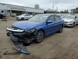 2023 Volkswagen Jetta S with VIN 3VW5M7BU3PM023991, listed as a Copart auction lot 56551545 with 22,524 mi miles and Salvage title. Bid and sale history available at DreamBid. Image 1.