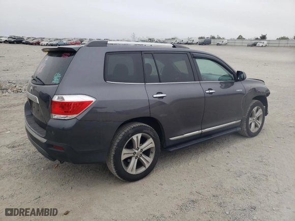 2012 Toyota Highlander Limited with VIN 5TDYK3EH0CS074761, listed as a Copart auction lot 76253314 with 300,199 mi miles and Non Repairable. Bid and sale history available at carsss.com. Image 3.