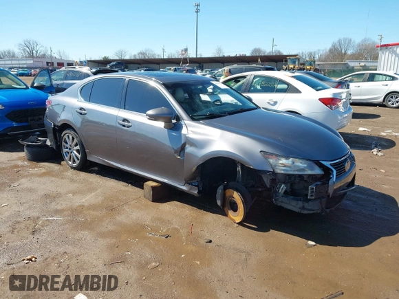 2013 Lexus GS 350 with VIN JTHBE1BL2D5003822, listed as a IAAI auction lot 41801692 with 150,537 mi miles. Bid and sale history available at carsss.com. Image 1.