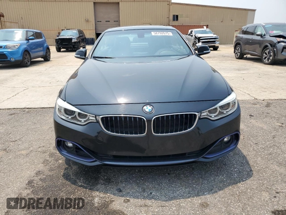 2015 BMW 4 Series 435i with VIN WBA3T3C53F5A40517, listed as a Copart auction lot 58792675 with 77,933 mi miles and Salvage title. Bid and sale history available at DreamBid. Image 5.