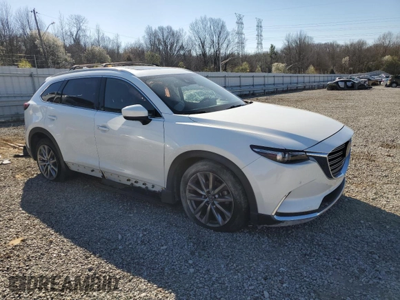 2019 Mazda CX-9 Signature with VIN JM3TCBEY6K0318925, listed as a Copart auction lot 47686705 with 73,264 mi miles and Salvage Title. Bid and sale history available at carsss.com. Image 4.