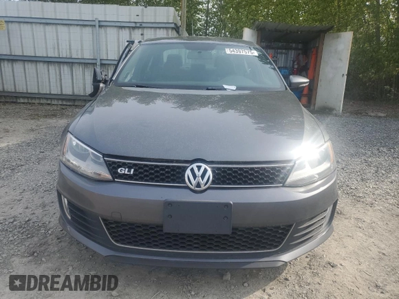 2013 Volkswagen Jetta GLI Autobahn with VIN 3VW467AJ5DM248048, listed as a Copart auction lot 54397575 with 141,264 mi miles and Salvage Title. Bid and sale history available at DreamBid. Image 5.
