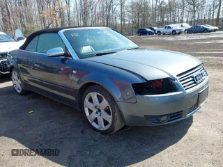 2005 Audi S4 z VIN WUARL48H05K900377, wystawiony jako IAAI lot #41929363 z przebiegiem 109 703 mil mil oraz . Historia ofert i sprzedaży dostępna na DreamBid. Obrazek 1.
