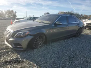 2016 Mercedes-Benz S-Class S 550 with VIN WDDUG8FB4GA262540, listed as a Copart auction lot 80698224 with 115,118 mi miles and Salvage Title. Bid and sale history available at carsss.com. Image 1.