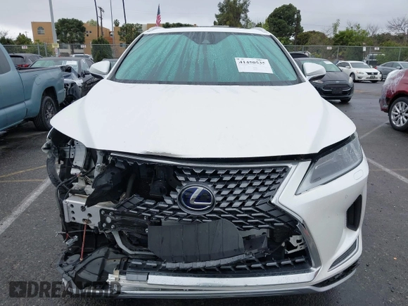 2020 Lexus RX with VIN 2T2HGMDA1LC052493, listed as a IAAI auction lot 41450535 with 63,547 mi miles. Bid and sale history available at carsss.com. Image 12.
