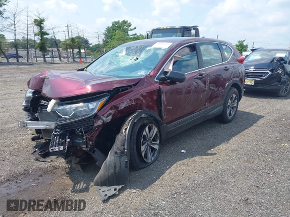 2017 Honda CR-V LX with VIN 2HKRW6H39HH206214, listed as a IAAI auction lot 40015604 with 48,982 mi miles. Bid and sale history available at carsss.com. Image 17.