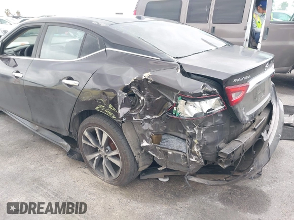 2016 Nissan Maxima SV z VIN 1N4AA6AP9GC388991, wystawiony jako IAAI lot #42110609 z przebiegiem 139 467 mil mil oraz . Historia ofert i sprzedaży dostępna na DreamBid. Obrazek 6.