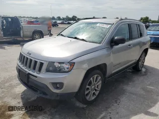 2016 Jeep Compass Sport with VIN 1C4NJCBA1GD590058, listed as a Copart auction lot 62504725 with 211,325 mi miles and Salvage title. Bid and sale history available at DreamBid. Image 1.