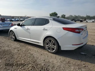 2013 Kia Optima SX with VIN 5XXGR4A68DG144821, listed as a Copart auction lot 61248385 with 143,043 mi miles and Clean title. Bid and sale history available at DreamBid. Image 2.