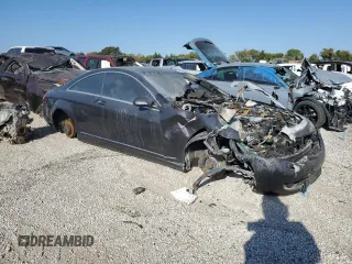 2007 Mercedes-Benz CL-Class 5.5L V8 with VIN WDDEJ71X37A001810, listed as a Copart auction lot 74014174 with 0 mi miles and Salvage Title. Bid and sale history available at carsss.com. Image 4.
