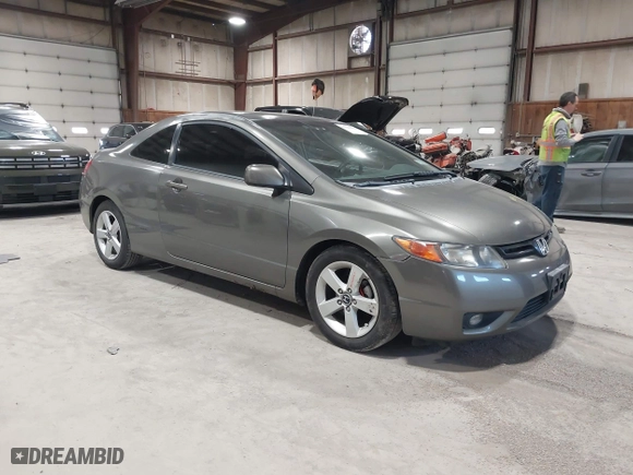 2007 Honda Civic Cpe EX with VIN 2HGFG12897H544860, listed as a IAAI auction lot 42043085 with 120,872 mi miles. Bid and sale history available at carsss.com. Image 1.
