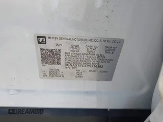 2023 Chevrolet Equinox LT z VIN 3GNAXTEG1PS216392, wystawiony jako IAAI lot #42810323 z przebiegiem 36 712 mil mil oraz . Historia ofert i sprzedaży dostępna na DreamBid. Obrazek 9.