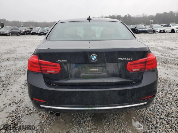 2016 BMW 3 Series 328i xDrive with VIN WBA8E3G57GNT80133, listed as a Copart auction lot 47938515 with 0 mi miles and Salvage Title. Bid and sale history available at carsss.com. Image 6.
