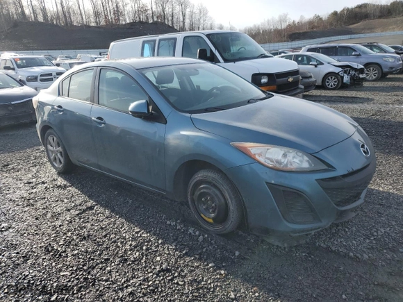 2011 Mazda Mazda3 i Touring with VIN JM1BL1VF6B1446606, listed as a Copart auction lot 43720675 with NaN miles and Salvage Title. Bid and sale history available at carsss.com. Image 4.