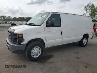 2013 Ford Econoline Cargo Commercial with VIN 1FTNE1EWXDDA01147, listed as a Copart auction lot 51836775 with 251,667 mi miles and Clean title. Bid and sale history available at DreamBid. Image 1.