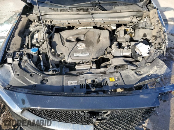 2019 Mazda CX-5 Signature with VIN JM3KFBEY4K0606252, listed as a Copart auction lot 46624995 with 84,965 mi miles and Salvage Title. Bid and sale history available at carsss.com. Image 12.